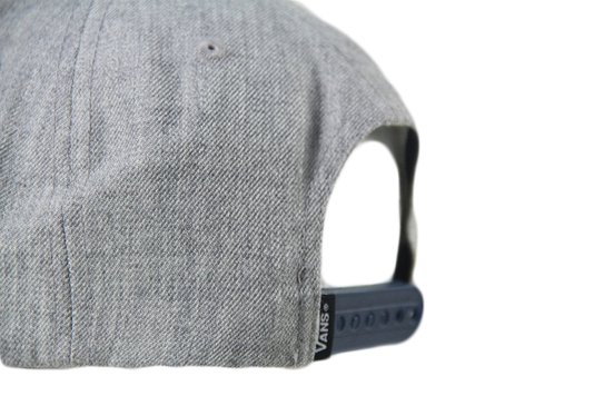 Boné Vans Classic Patch Aba-Reta - Cinza/Mescla