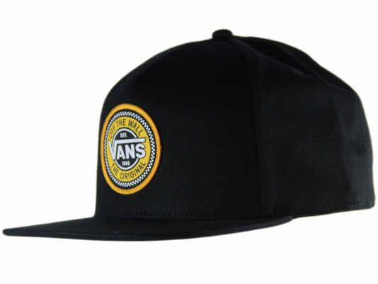 Bone Vans Original Check Aba-Reta - Preto