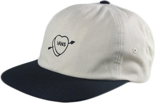 Boné Vans Valentines Jock - Bege/Preto
