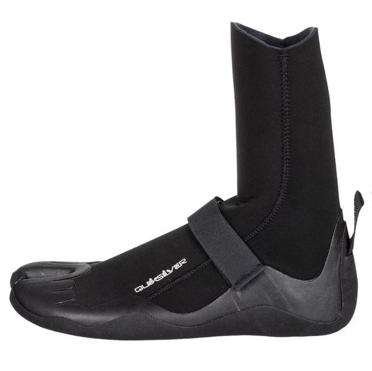 Bota Surf Quiksilver Wetsuit 3MM Sessions Split Toe Bot - Preto