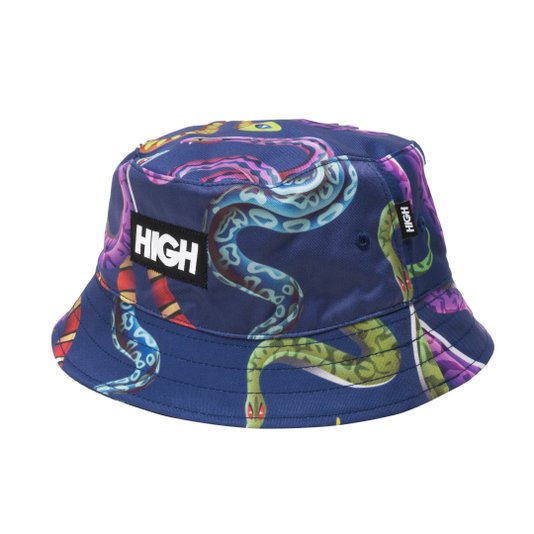 Bucket High Hat Snake - Preto