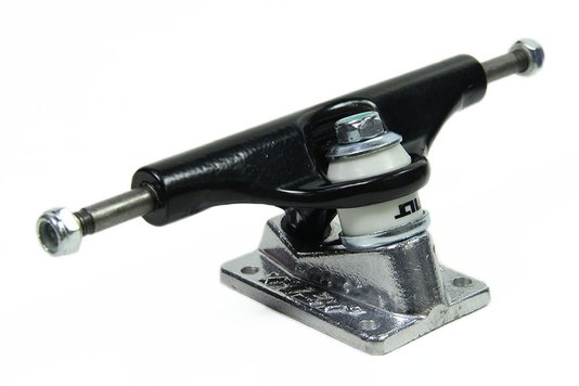 Truck Skateboard Tilt Color 139mm - Preto/Prata