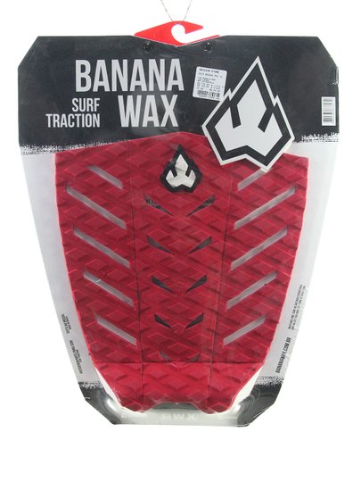 Deck para Prancha de Surf Banana Wax -  Vermelho/Branco