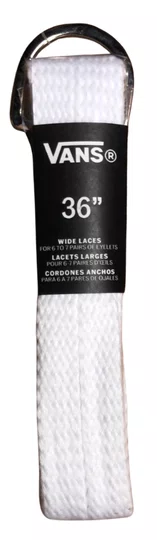 Cadarço Vans Fat Laces 36 - Branco