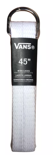 Cadarço Vans Fat Laces 45 - Branco