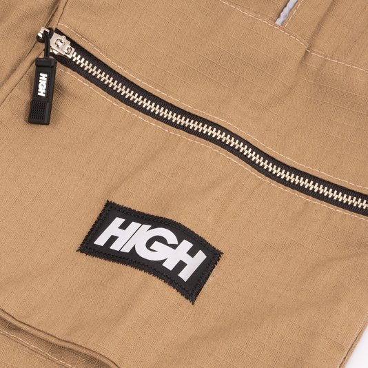 Calça Masculina High Ripstop Cargo - Bege