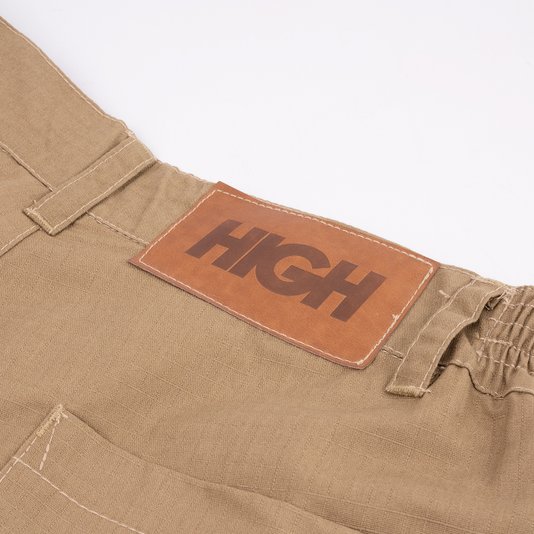 Calça Masculina High Ripstop Cargo - Bege