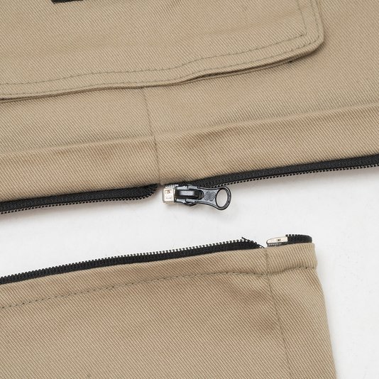 Calça Bermuda High Cargo Tactical - Bege