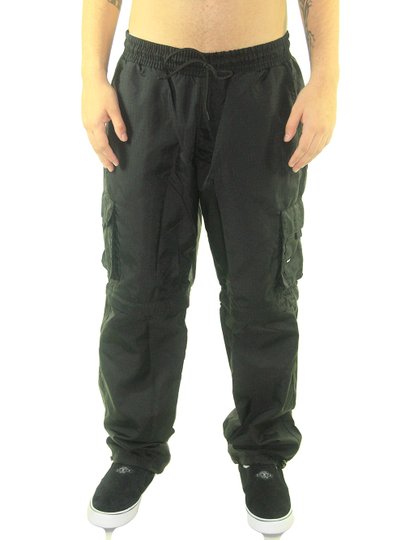 Calça Bermuda Masculina Hocks AMPM Ripstop - Preto