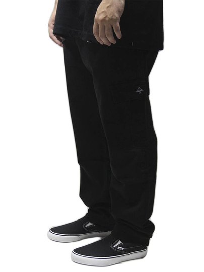 Calça Cargo Masculina LRG Twill - Preto
