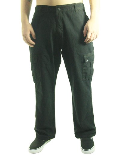 Calça Cargo Masculina Session Skate - Preto