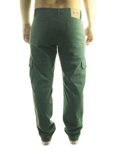 Calça Cargo Masculina Session Skate - Verde Musgo