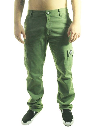 Calça Cargo Masculina Session - Verde Militar