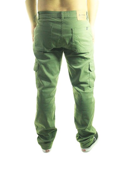 Calça Cargo Masculina Session - Verde Militar