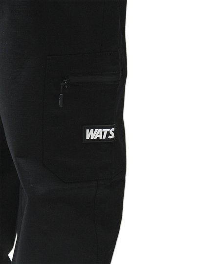 Calça Cargo Masculina Wats Ripstop - Preto