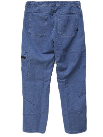 Calça Cargo Masculina Wats SKT Jeans Clean - Jeans Azul