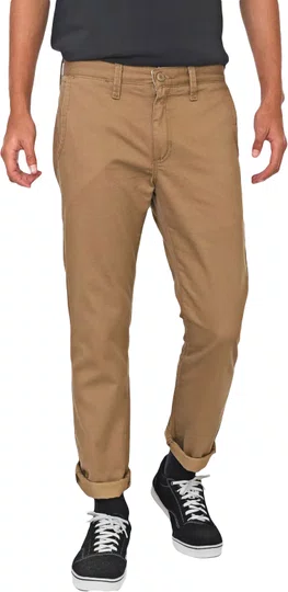 Calça Chino Masculina Vans Authentic - Marrom