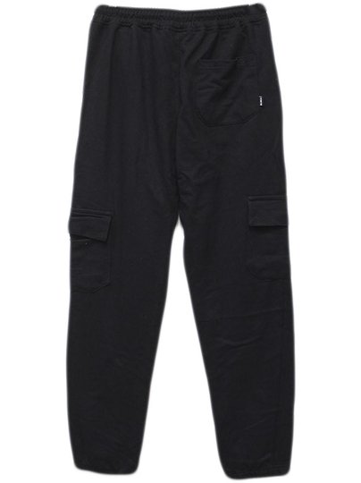 Calça De Moletim Masculina Blinca Cargo - Preto