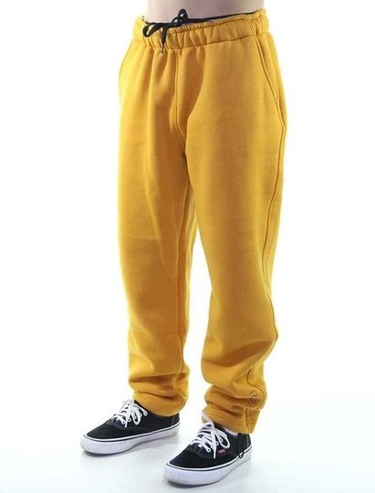 Calça de Moletom Masculina Freesurf Classica - Amarelo Queimado