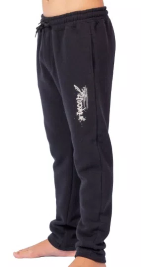 Calça De Moletom Masculina Rip Curl Inner Vision Trackpant - Preto