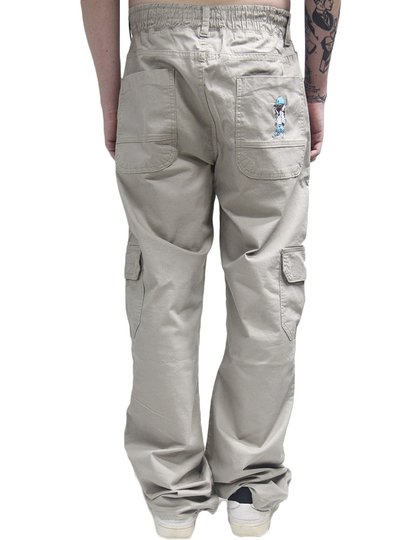 Calça De Sarja Masculina Blinca Sarja - Caqui