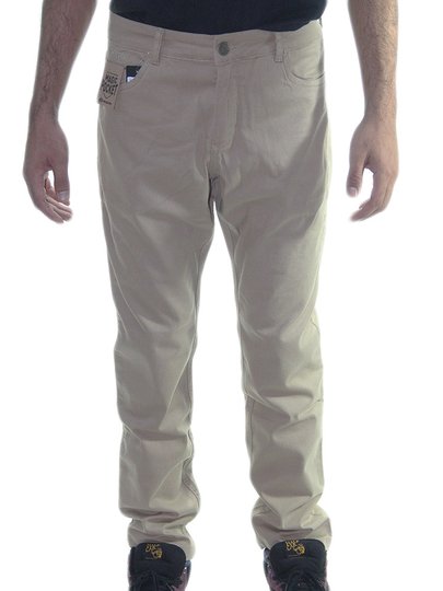 Calça De Sarja Masculina Freesurf Five Pockets - Caqui