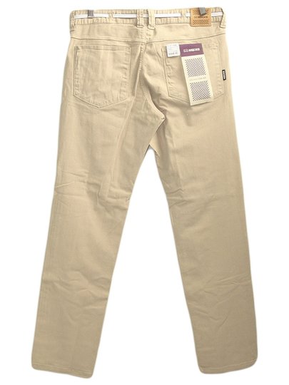 Calça De Sarja Masculina Hocks Crook Studio - Bege