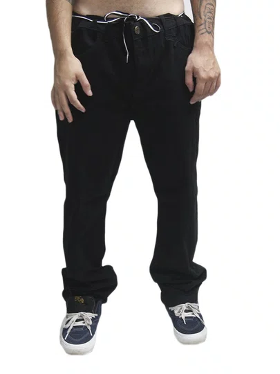 Calça De Sarja Masculina Session Skate - Preto