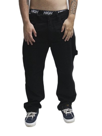 Calça De Sarja Masculina South Shore - Preto