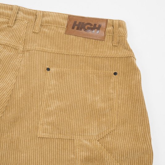 Calça De Veludo Masculina High Work - Kakhi