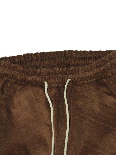 Calça De Veludo Masculina Nugget Cargo Cotele Unissex - Telha