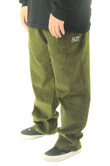 Calça De Veludo Masculina Nugget Crew - Verde Musgo