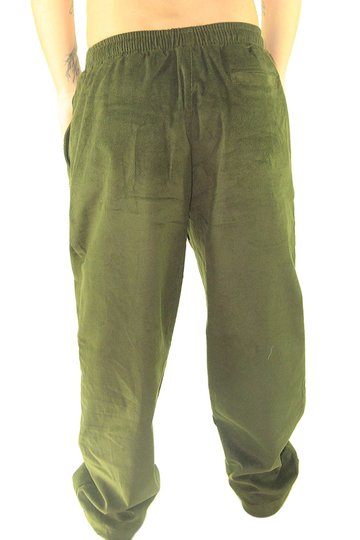 Calça De Veludo Masculina Nugget Crew - Verde Musgo