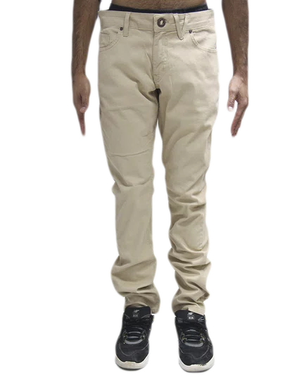 Calça De Veludo Masculina Volcom Vorta - Caqui