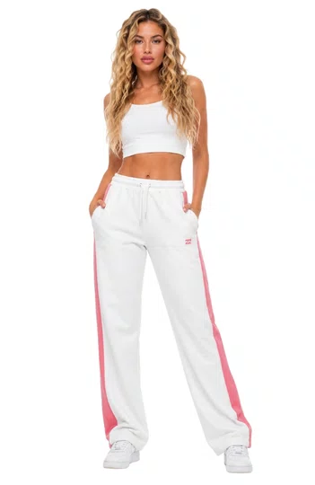 Calça Feminina Billabong Moletom Cut - Branco