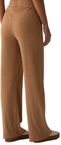 Calça Feminina Fila Wide Essentials - marrom