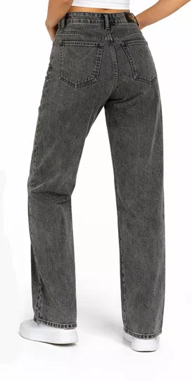 Calça Feminina Jeans South Shore Fofinha - Preto