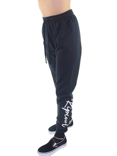 Calça de Moletom Feminina Rip Curl Script Pant - Preto