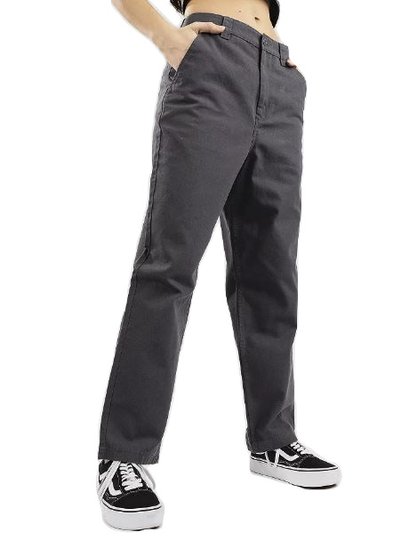 Calça Feminina Vans Breana Skate - Chumbo