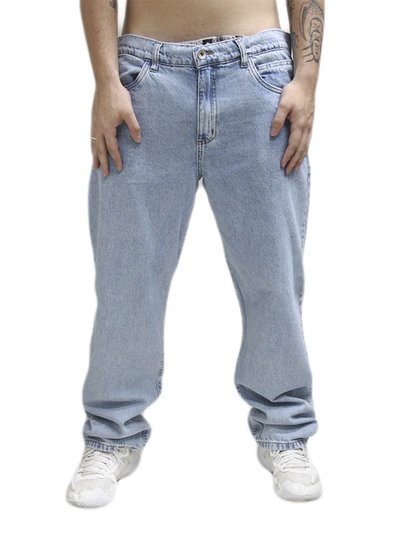 Calça Jeans Baggy Masculina Plano C - Azul Claro