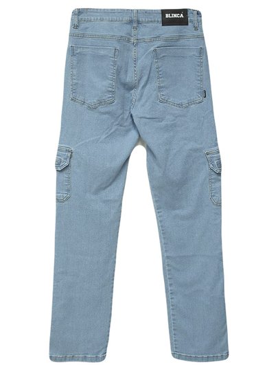 Calça Jeans Masculina Blinca - Jeans Azul