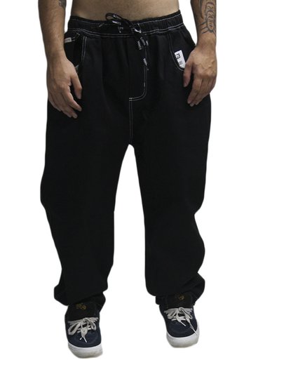 Calça Jeans Masculina Wats Balao - Preto