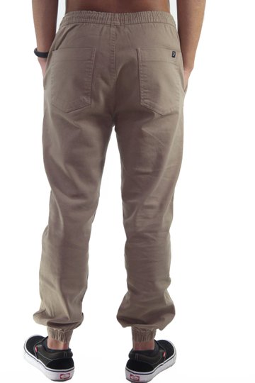 Calça Juicy Sarja Jogger - Khaki