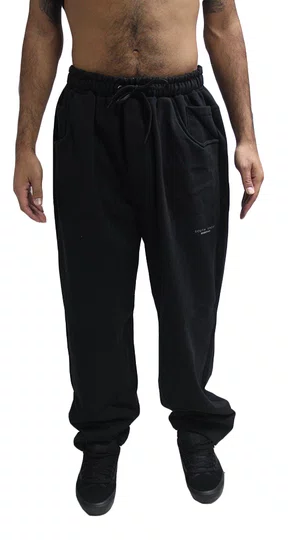 Calça Masculina Baggy South Shore Relaxed - Preto