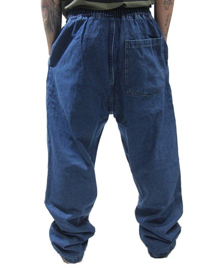 Calça Masculina Baw Wide Fit Jeans - Azul