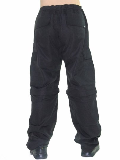 Calça Masculina DC Zipop Cargo Oversize - Preto