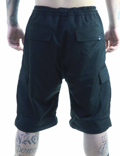 Calça Masculina DC Zipop Cargo Oversize - Preto