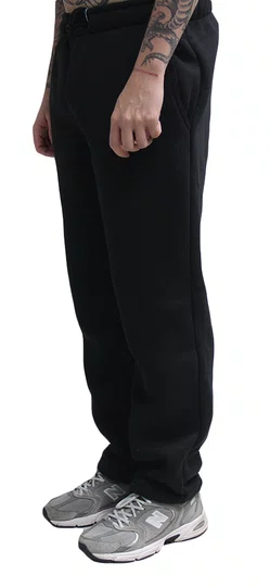 Calça Masculina De Moletom Freesurf Word - Preto