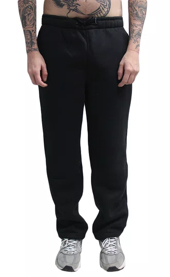 Calça Masculina De Moletom Freesurf Word - Preto
