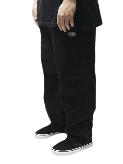 Calça Masculina Dropdead Sarja Skate - Preto